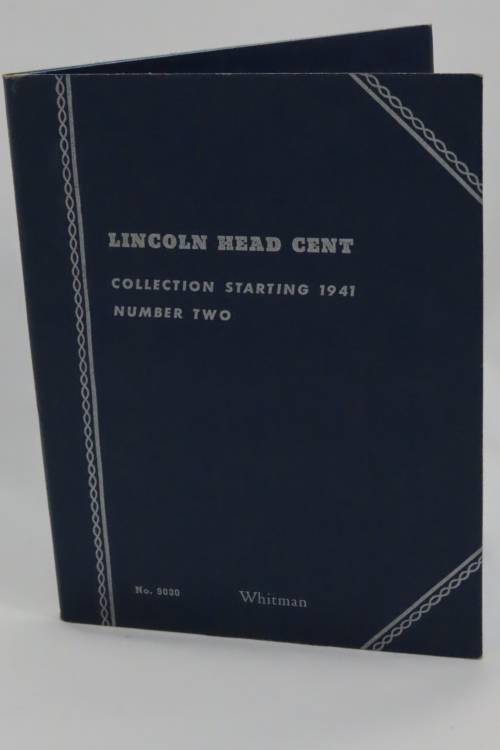 Collector`s Folder for Lincoln Cent Collection Starting 1941 to 1974