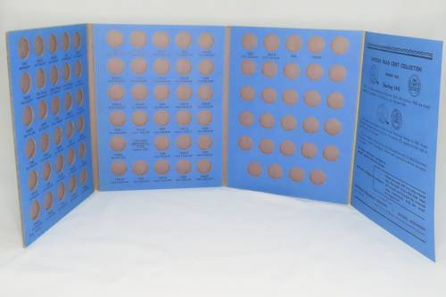 Collector`s Folder for Lincoln Cent Collection Starting 1941 to 1974