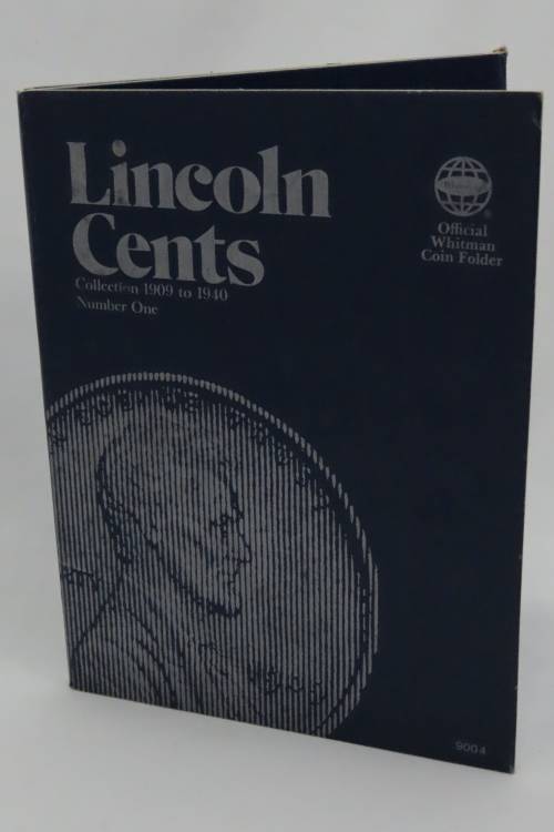 Collector`s Folder for Lincoln Cent Collection Starting 1909 to 1940