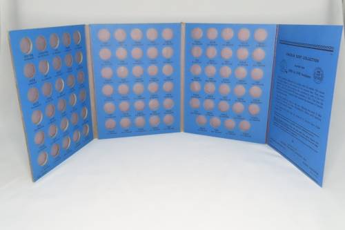 Collector`s Folder for Lincoln Cent Collection Starting 1909 to 1940