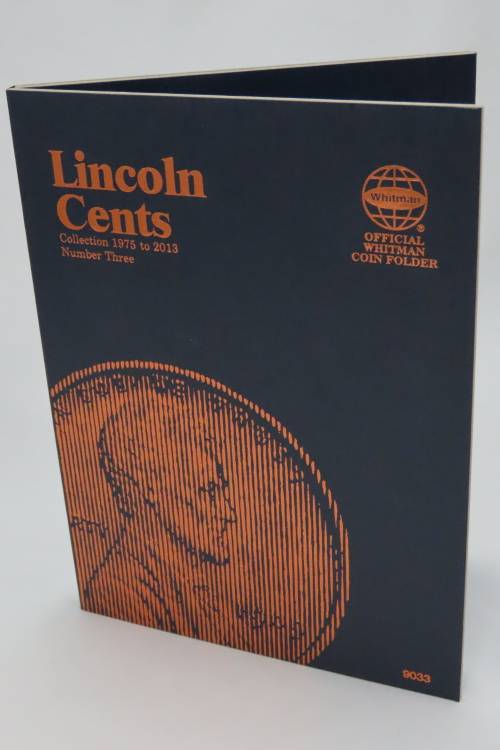 Collector`s Folder for Lincoln Penny Collection 1975 to 2013
