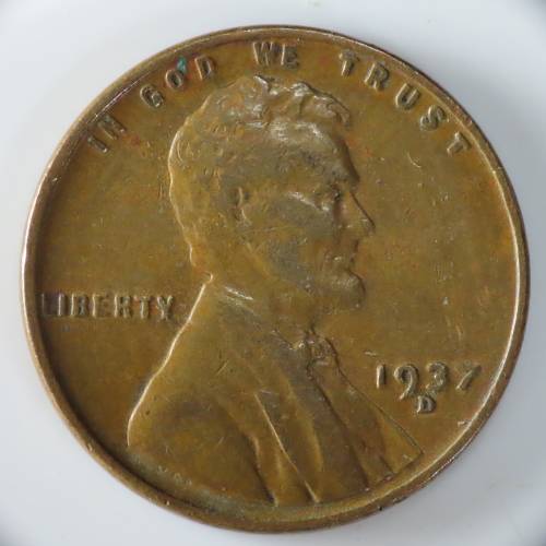 USA , 1937 D Lincoln Cent, Wheat Penny , Denver Mint