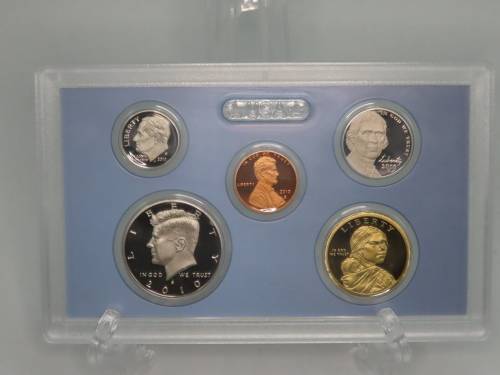 USA , 2010 Complete Proof set, Including National Parks Quarters + Presidential Dollars, 14 coin Set