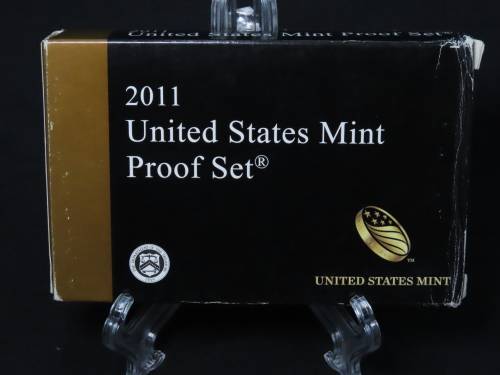 USA , 2011 Complete Proof set, Including National Parks Quarters + Presidential Dollars, 14 coin Set