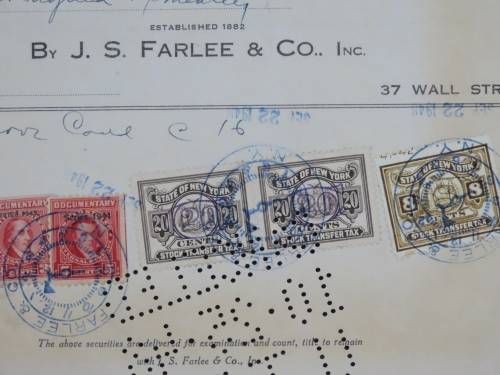 1948 Cosgrove Coal Company, Stock Certificate, 16 Shares, 205