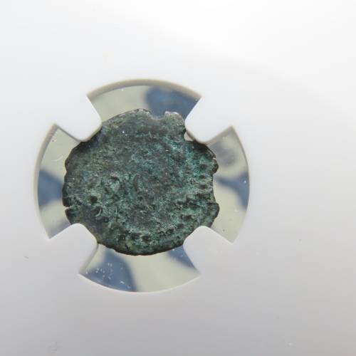 Ancient Judaea Half Prutat Coin, 4 BC NGC Herod Archelaus