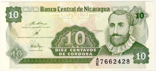 Nicaragua - 10 Centavos, 1991, Crisp UNC., p169