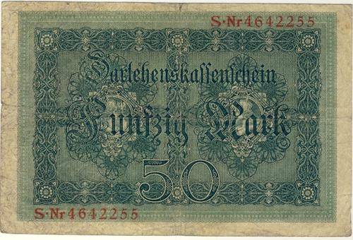 Germany - 50 Mark, 1914 , Fifty Mark, p49