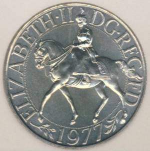 Great Britain, 1977 Graded MS-67, Coronation Jubilee Crown