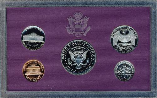 USA , 1990 Proof Coin Set