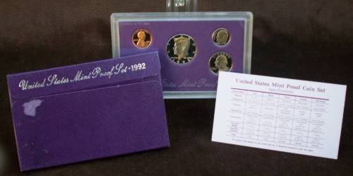 USA , 1992 Proof set in Original US Mint Box