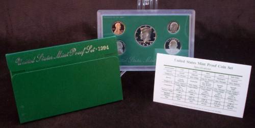 USA , 1994 Proof Coin Set