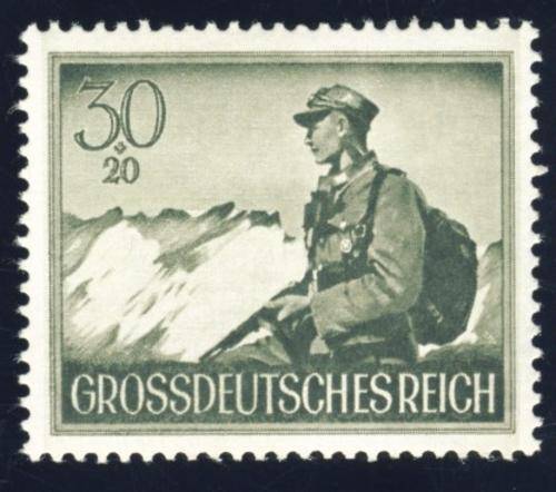 Germany - 1944, Stamp, Heroes Memorial Day 30 + 20 pf, MNH