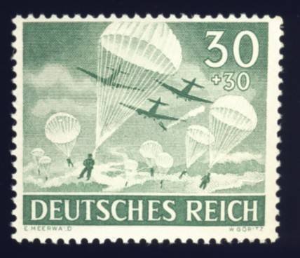 Germany - 1943, Stamp,  Armed Forces + Heroes Day 30 + 30 pf, MNH