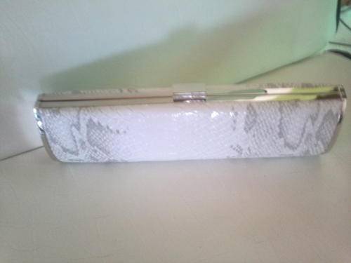 STUNNING LADIES SNAKE SKIN CLUTCH PURSE
