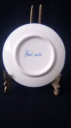 Stunning display plate - possibly Portugese ??  In perfect condition