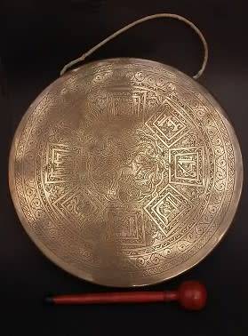 Stunning Brass Gong