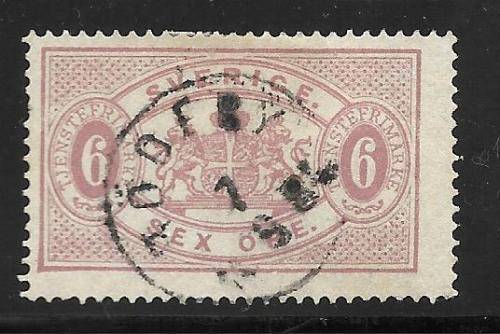 SWEDEN 1874 OFFICIALS