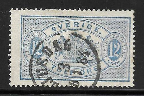 SWEDEN 1874 OFFICIALS