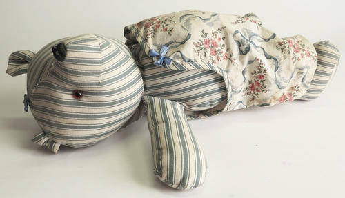Biggie Best Stripe Teddy Bear