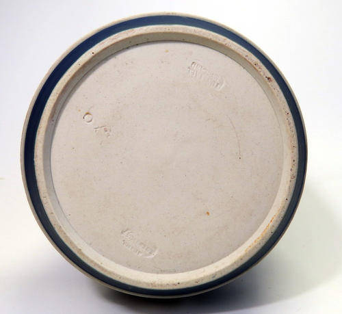 Adams Tunstall Jasper ware Biscuit barrel Wedgwood