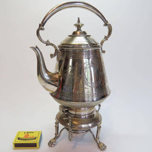Most unusual piece - Silver plated Tea Kettle