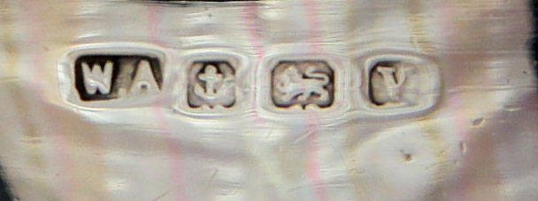 Sterling silver hallmarked box