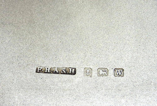 Sterling silver cigarette box