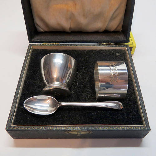 Baby christening set over 60 years old.