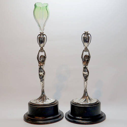 Beautiful and rare Art Nouveau hallmarked Silver Ladies Birmingham 1902-1903