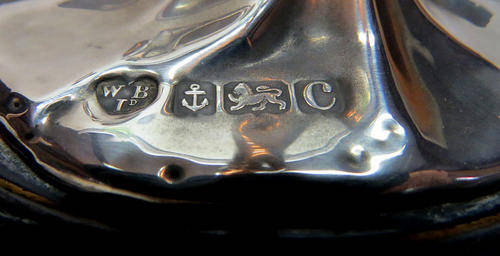 Art Nouveau Stirling silver figurines