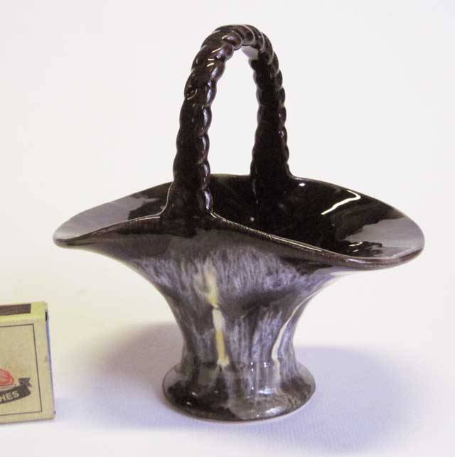 Retro Ceramic Basket from the 50's