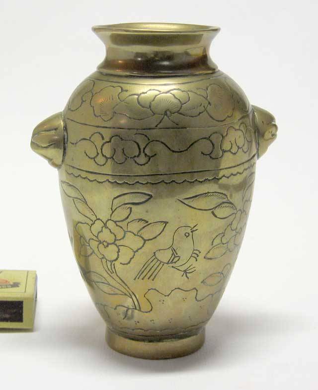 Solid Brass vase - Very old