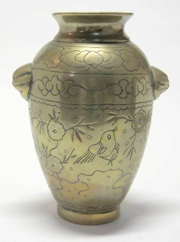 Brass vase