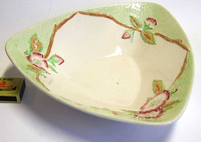 Brentleigh ware Staffordshire 3 corner fruit bowl