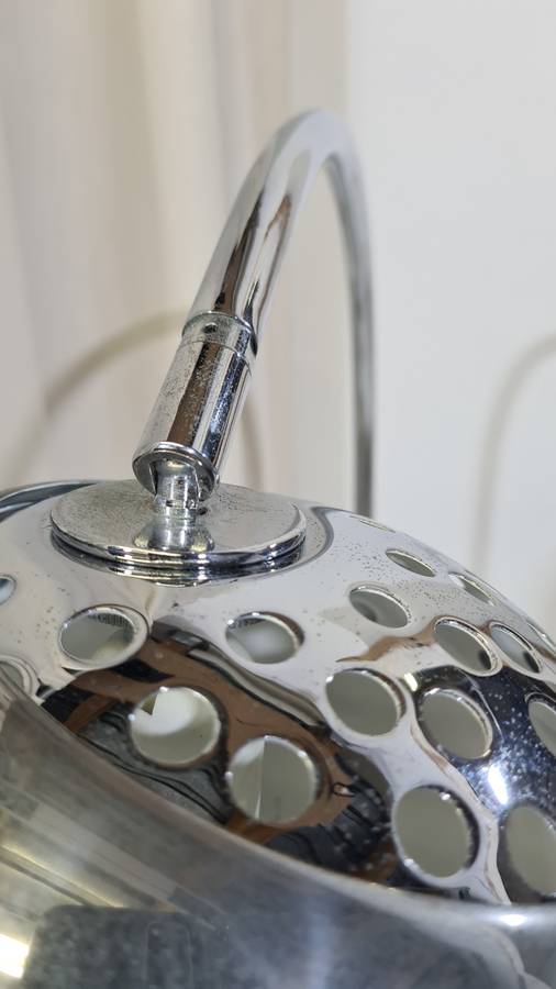 Chrome Curved Floor Lamp