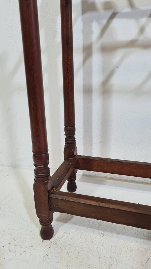Antique Mahogany Walking Stick Stand