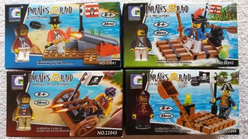 144 pcs Pirates Raid Set !!! Lego Compatible!!