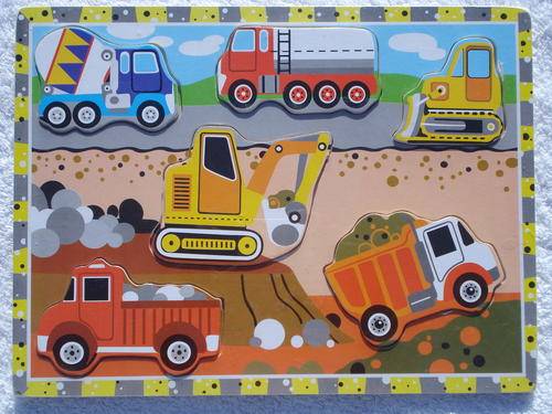 Wooden Baby Puzzles - 4 Assorted Puzzles!!!!!!