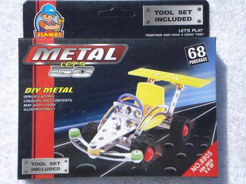 Meccano Style 'Racing Car'!! 68pcs!!