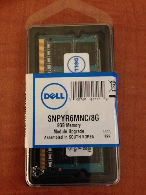***Dell  8GB PC3 DDR3 Ram Module ***NEW Sealed