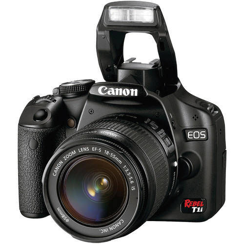 "Bargain" Canon EOS Rebel T1i (500D) SLR Camera with Sigma optical stabilizer 18-200mm and SD Card