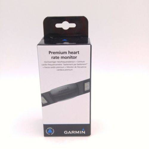 Garmin Premium Heart Rate Monitor 3 SS Belt*** New Sealed