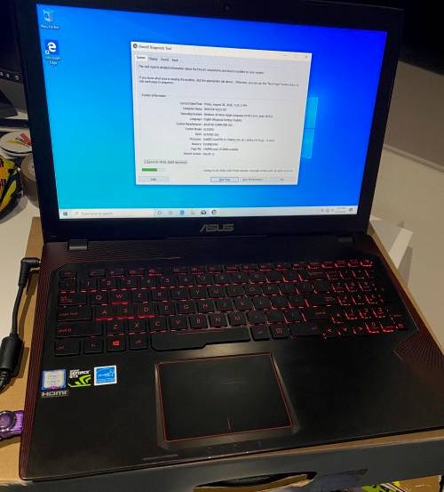 ***Gaming Laptop Asus GL553VD i5 7th 8GB 240SSD GeForce GTX 1050 Graphic Card ***BOX INCLUDED