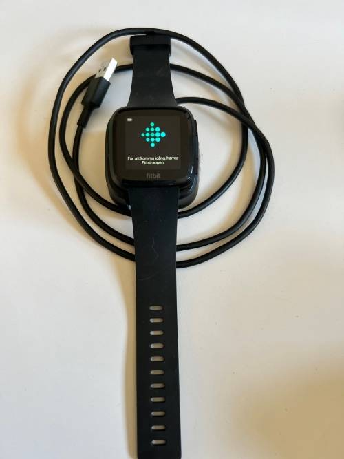 Fitbit Versa 2 Smart Watch Black Carbon