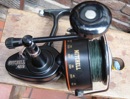 Mitchell 489 Fixed Spool Reel (COFFEE GRINDER)