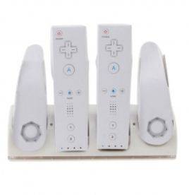 BlueLight Double Charging Station for Wii Remote plus Nunchuck stand + 2x batteries included.