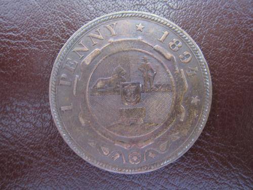 1894 ZAR Paul Kruger Penny @ R1 Start ### Nice Details###