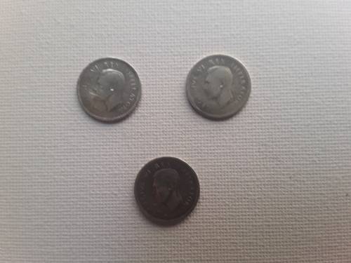 3 x 3D `Tiekkies` 1945, 1944, 1943
