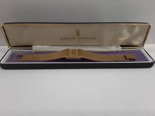 Gold Plated Regency Woman`s Swiss 17 Jewel Manual Movement Watch